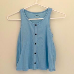 Cropped Blue Tanktop